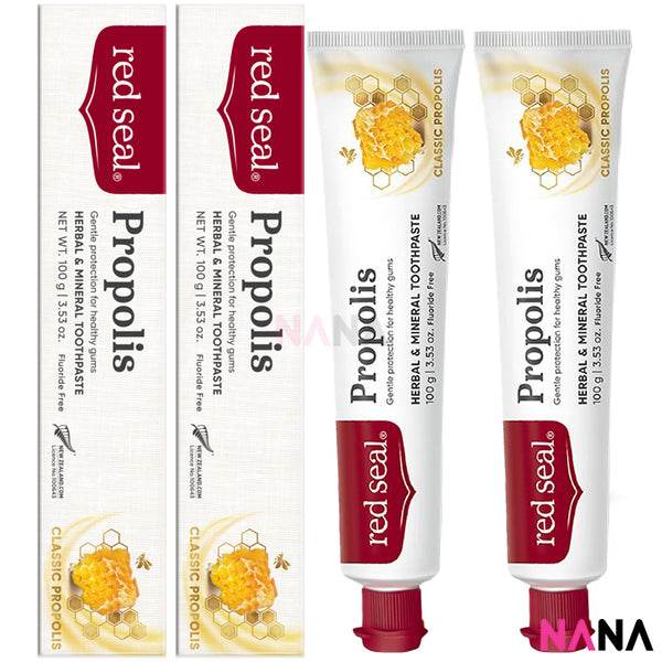 Red Seal Propolis Toothpaste 100g x 2pcs