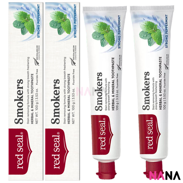 Red Seal Smokers Toothpaste 100g x 2pcs