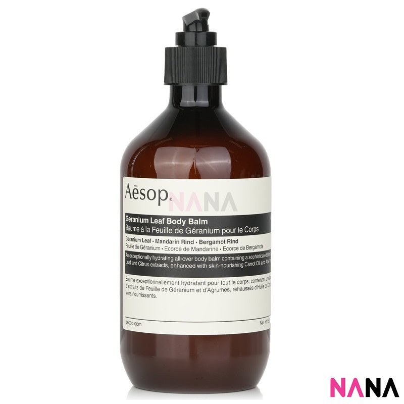 AESOP Geranium Leaf Body Balm 500ml – NANA MALL