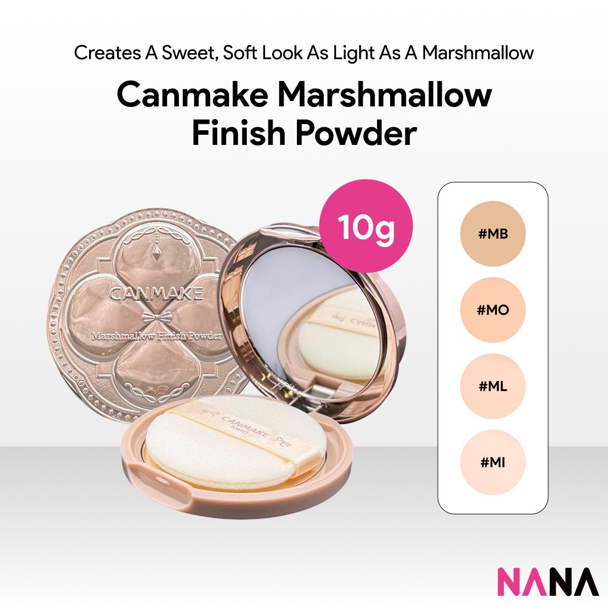キャンメイク マシュマロフィニッシュパウダー SPF50/PA+++ – NANA MALL