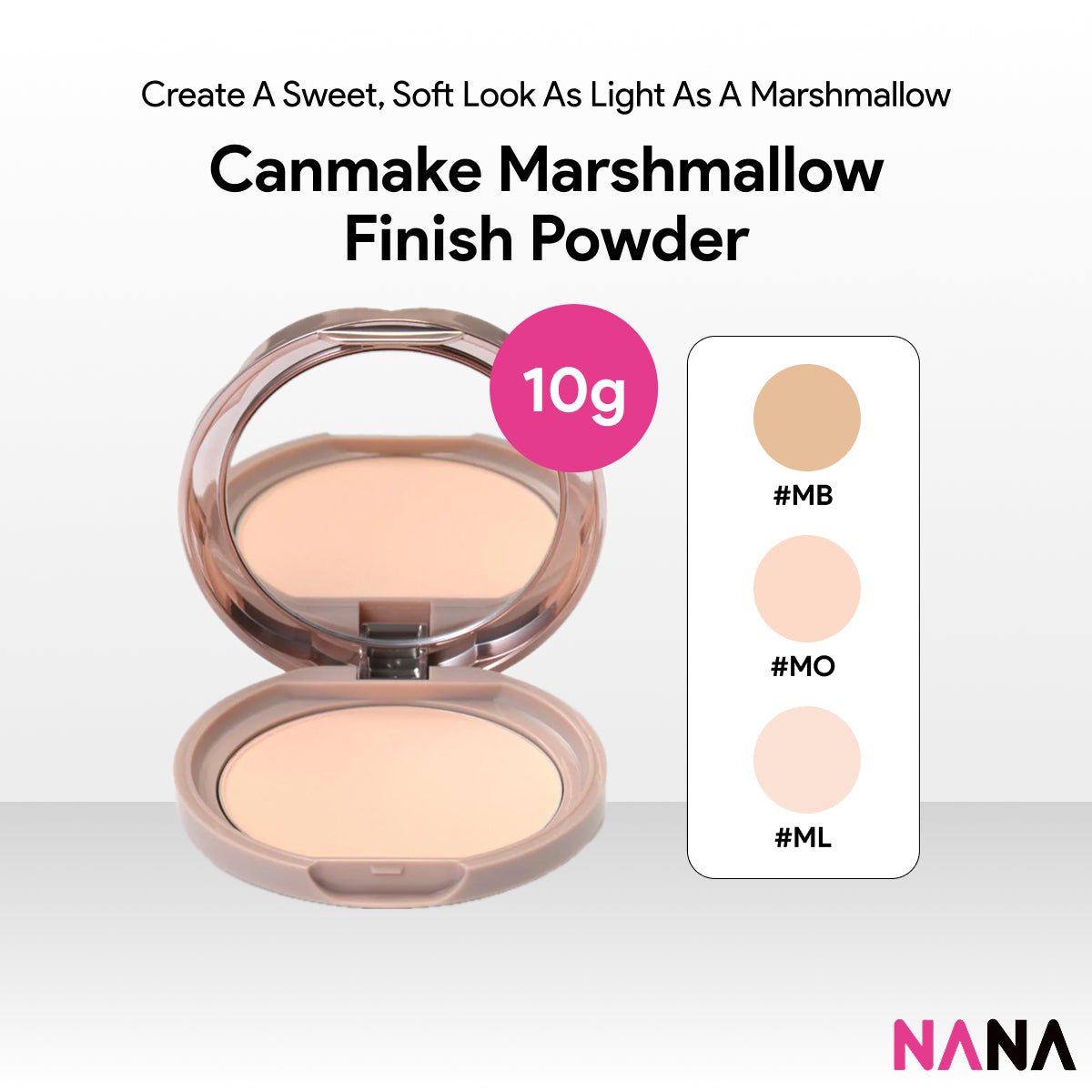 キャンメイク マシュマロフィニッシュパウダー SPF50/PA+++ – NANA MALL