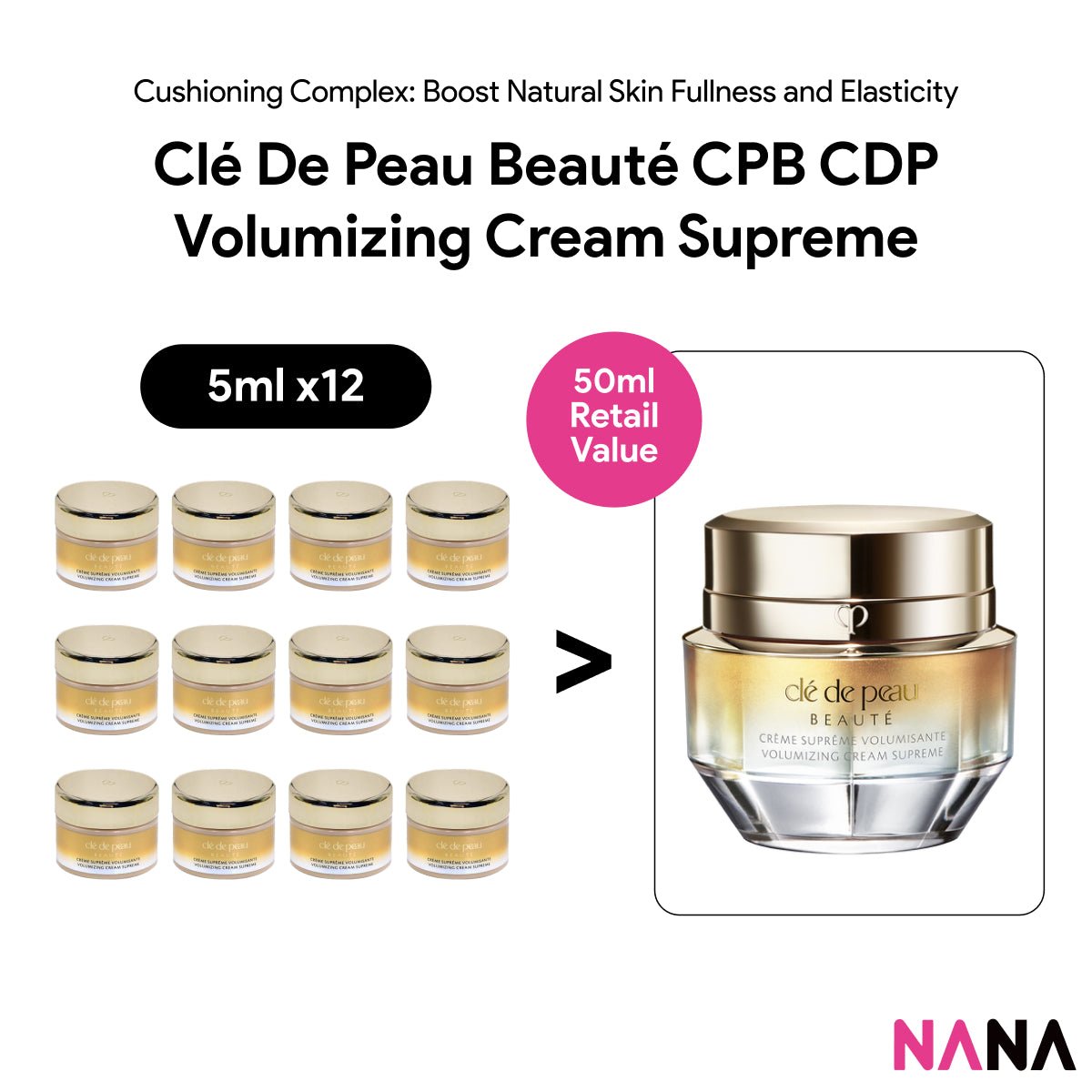 Clé de Peau Beauté Volumizing Cream Supreme Sample Pack – NANA MALL