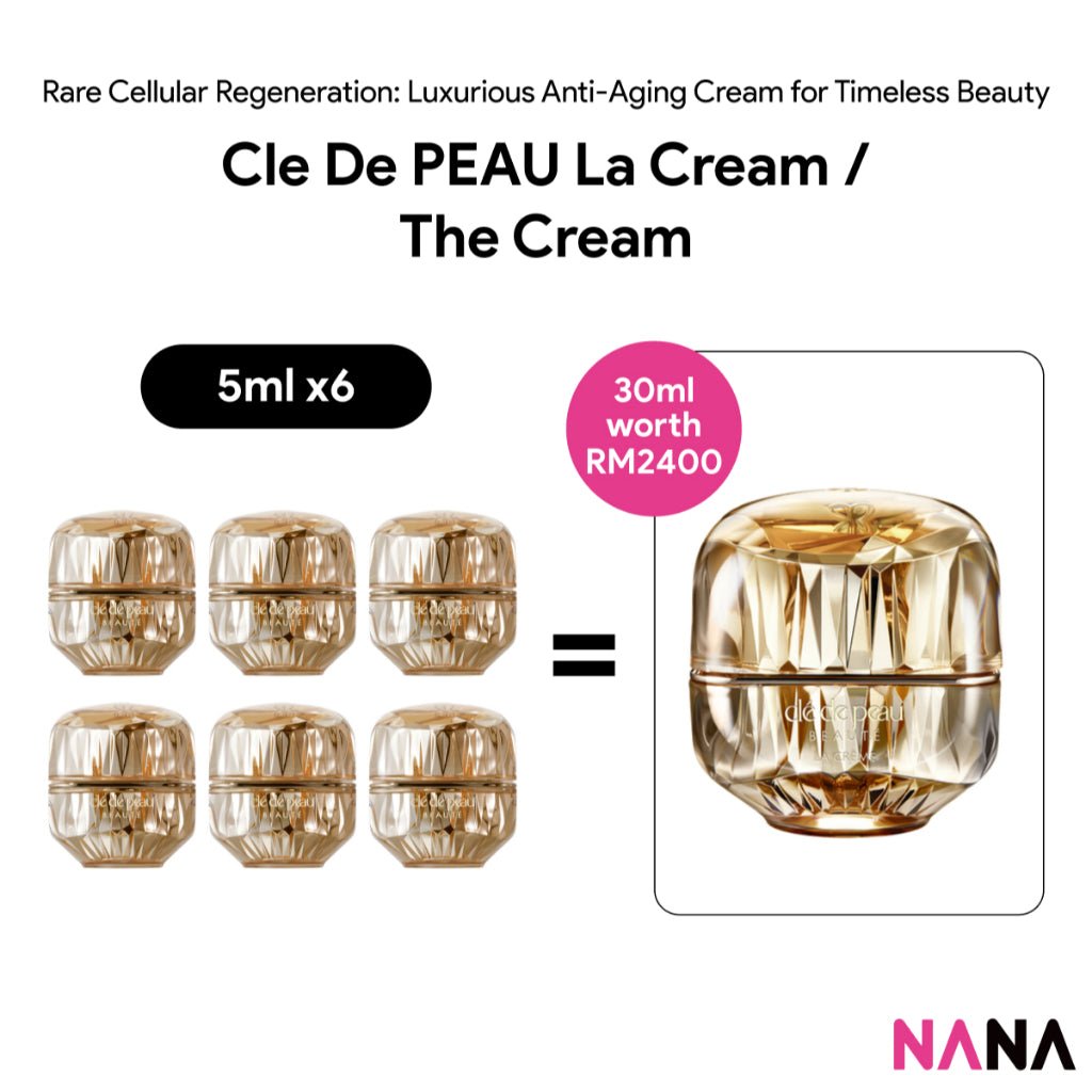 clé de peau La Crème 5個セット Cle De PEAU La Crème / Die Creme Probepack (5 ml x 6/3) – NANA MALL