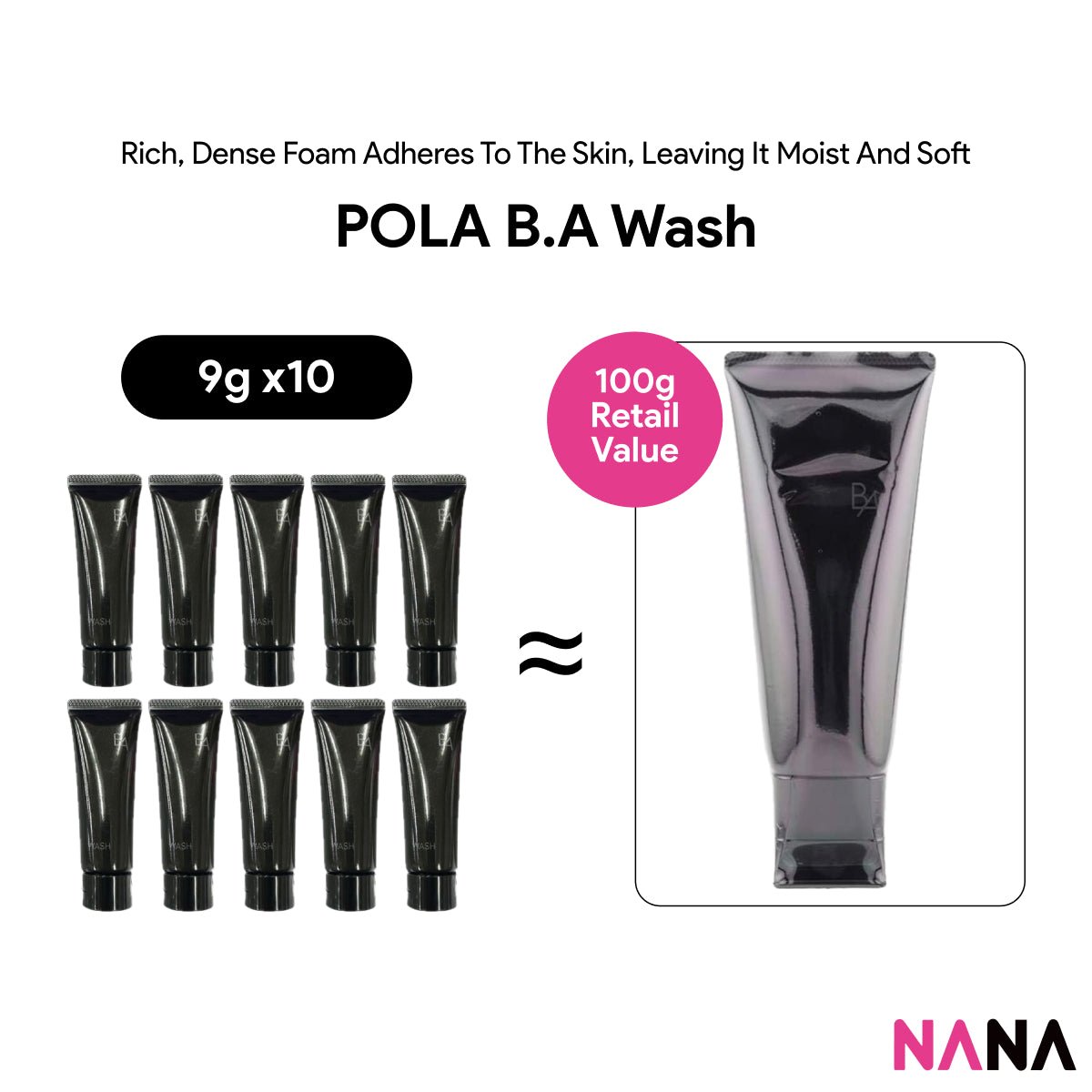 ポーラ B.A 洗顔料 試供品セット（9g x 10/5） – NANA MALL