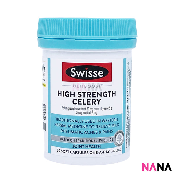 Swisse Ultiboost High Strength Celery 5000mg 50 Tablets