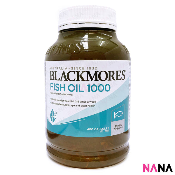 Blackmores Fish Oil 1000mg 400 Capsules