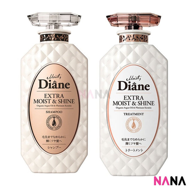 Diane Perfect Beauty Extra Moist & Shine Hair Set - White
