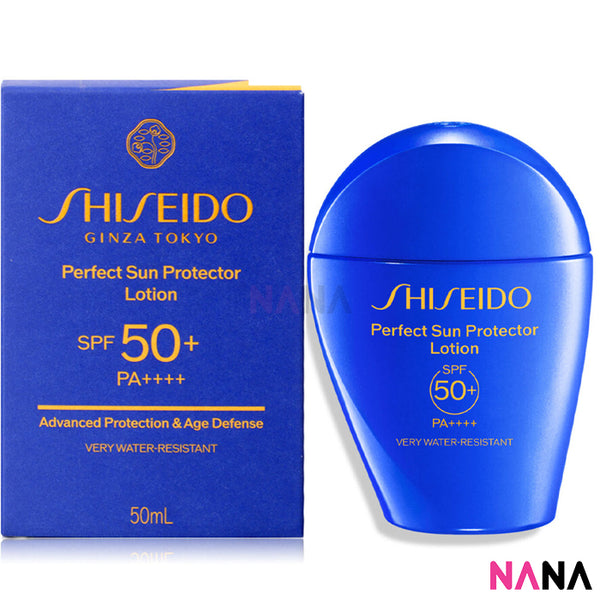 Shiseido ตัวปกป้องที่สมบูรณ์แบบ WetForce x Heatforce UV SPF50+ / PA++++ 50 มล.