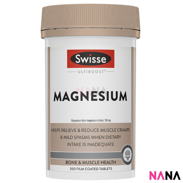 Swisse Ultiboost Magnesium 200 Tablets