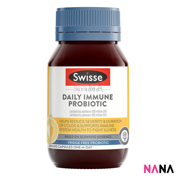 Swisse Ultibiotic Daily Immune Probiotic 30 Capsules