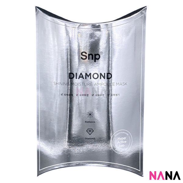 SNP Diamond Brightening Ampoule Mask (10 Pcs)