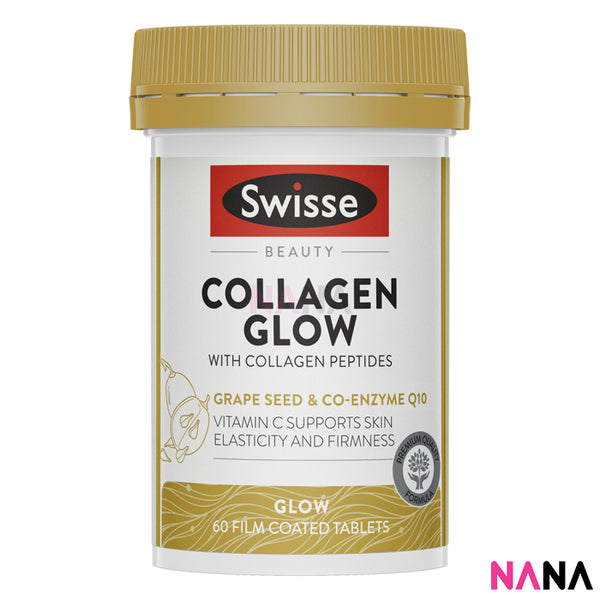 Swisse Beauty Collagen Glow With Collagen Peptides 60 Tablets 胶原蛋白 水光片