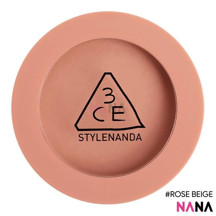 3CE Face Blush 5.5g [MONO PINK, CITY MAUVE, NUDE PEACH, ROSE BEIGE] - NANA MALL