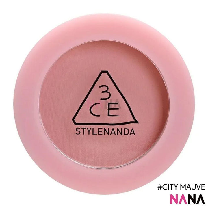 3CE Face Blush 5.5g [MONO PINK, CITY MAUVE, NUDE PEACH, ROSE BEIGE] - NANA MALL