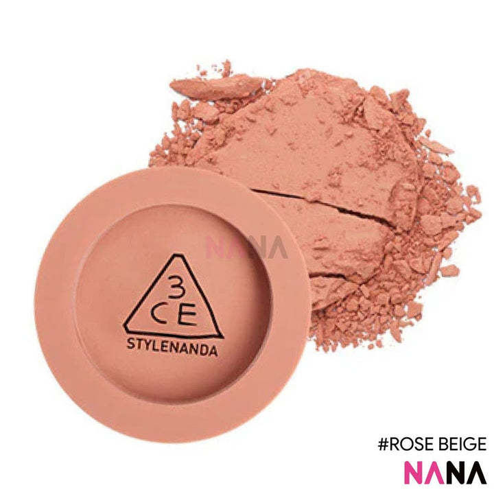3CE Face Blush 5.5g [MONO PINK, CITY MAUVE, NUDE PEACH, ROSE BEIGE] - NANA MALL