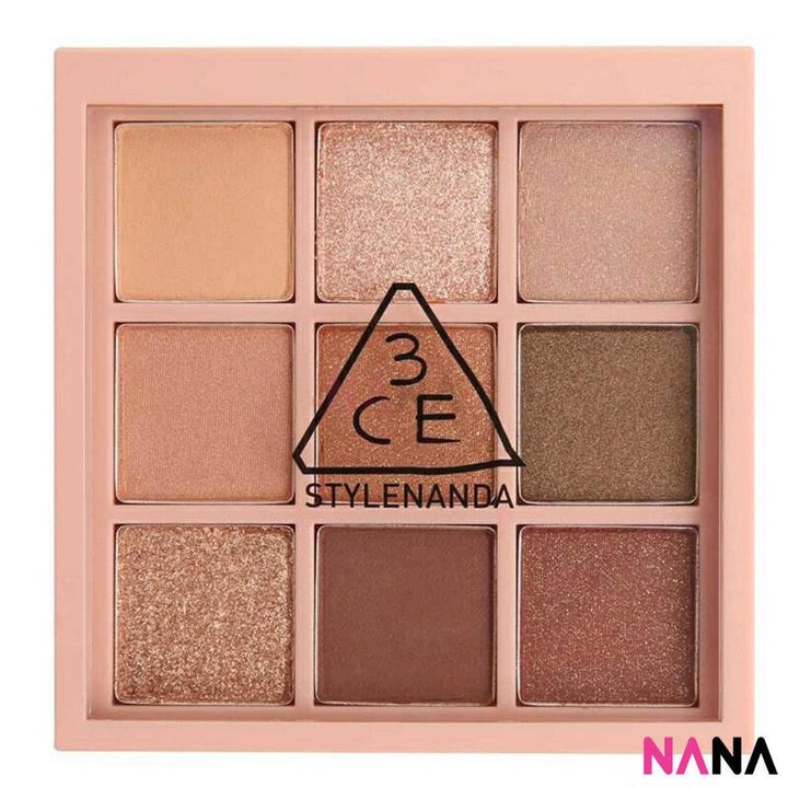 3CE Multi Eye Color Palette 8.1g [OVERTAKE, DRY BOUQUET, AUTO FOCUS, BEACH MUSE] - NANA MALL