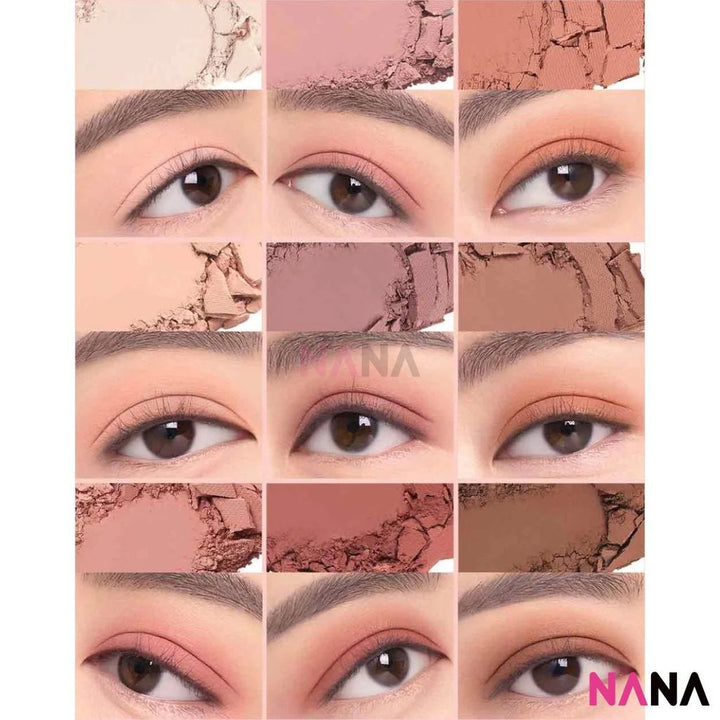 3CE Multi Eye Color Palette 8.1g [OVERTAKE, DRY BOUQUET, AUTO FOCUS, BEACH MUSE] - NANA MALL