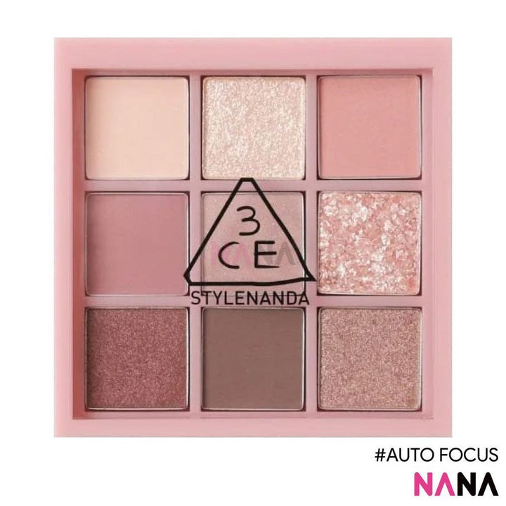 3CE Multi Eye Color Palette 8.1g [OVERTAKE, DRY BOUQUET, AUTO FOCUS, BEACH MUSE] - NANA MALL