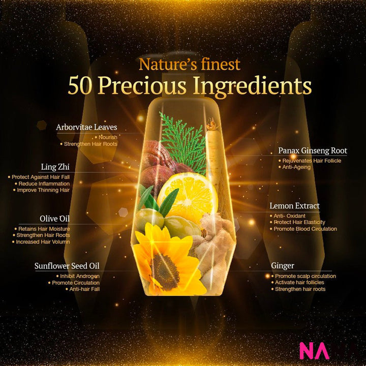 50 Megumi Nourishing and Enriching Shampoo Refill 330ml - Moist - NANA MALL
