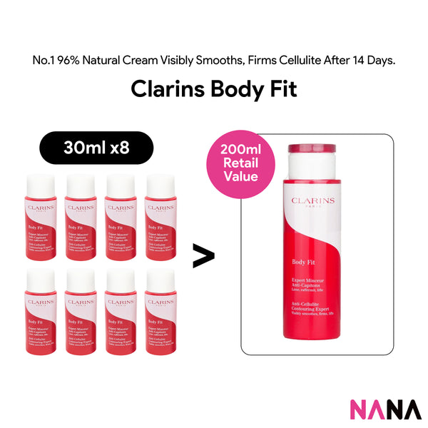 CLARINS ボディフィット エクセレンス セット クラランス ボディフィット サンプルセット（30ml x 8/4） – NANA MALL