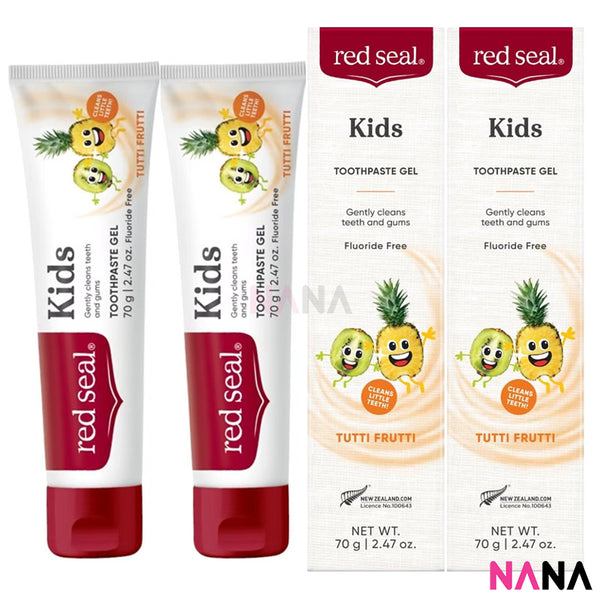 Red Seal Kids Tutti Futti Toothpaste 70g x2