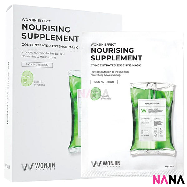 Wonjin Effect Nourishing Supplement Concentrated Essence Mask 10pc