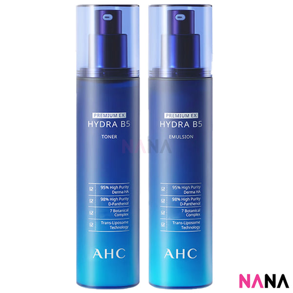 AHC Premium Hydra B5 Set: Toner 120ml + Lotion 120ml