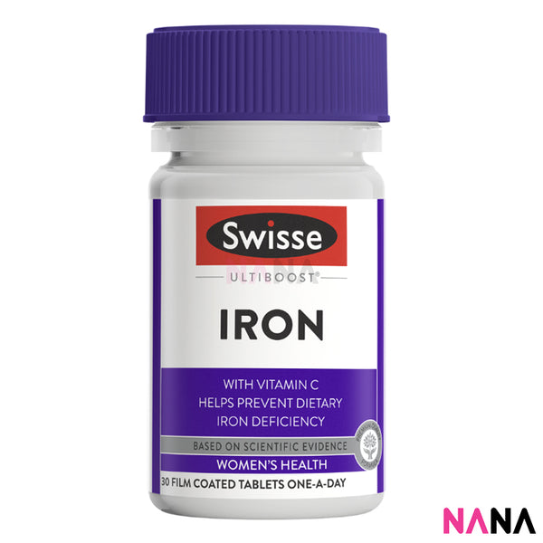 Swisse Ultiboost Iron Supplement 30 Tablets