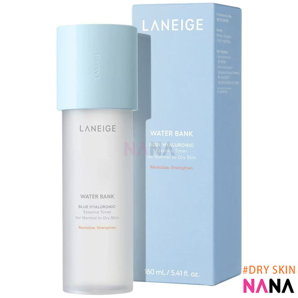 Laneige Water Bank Blue Hyaluronic Essence Toner für normale bis trockene Haut, 160 ml