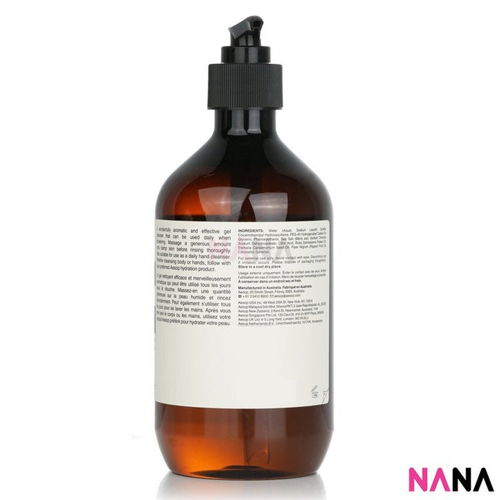 AESOP A Rose By Any Other Name Body Cleanser 500ml - NANA MALL