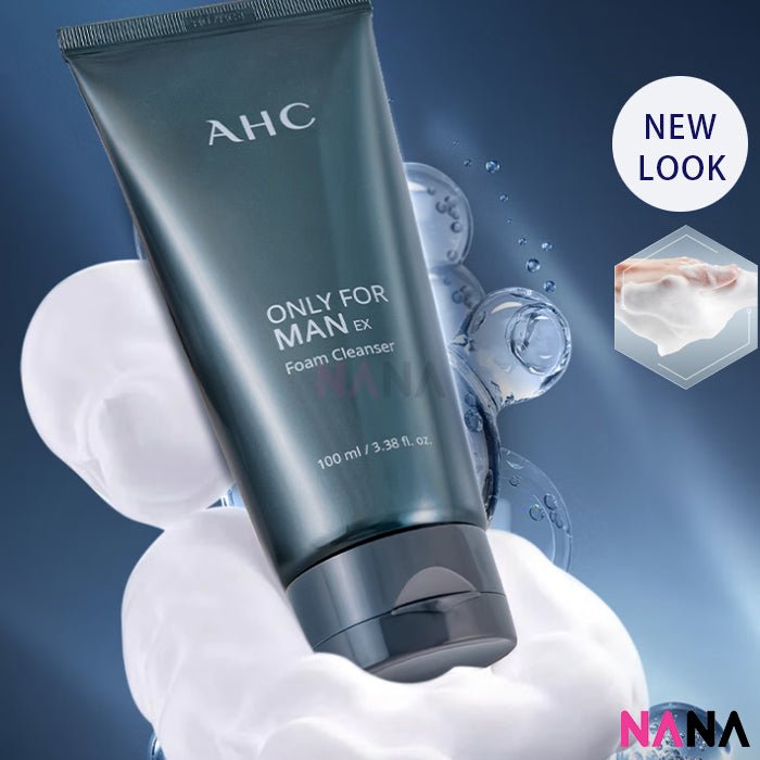 AHC HOMME Only For Man EX Foam Cleanser 180ml - NANA MALL