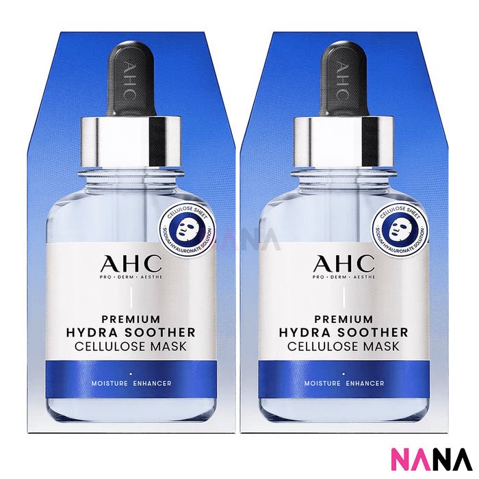 AHC Premium Hydra Soother Cellulose Mask (5 sheets) x2 - NANA MALL