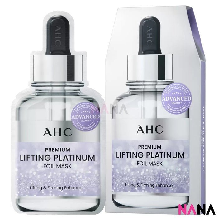 AHC Premium Masks (Cellulose / Amino Acid / Propolis / Skin Fit / Black Truffle / Gold Foil / Platinum Foil / Gold Foil Eye / Brightening Rose Eye) - NANA MALL