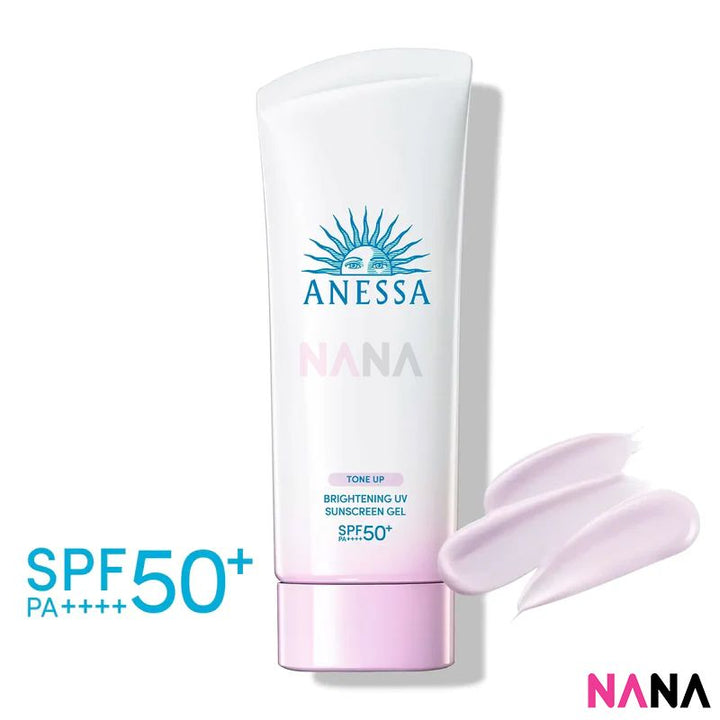 Anessa Brightening UV Tone Up Sunscree Gel SPF50+ PA++++ 90g - NANA MALL