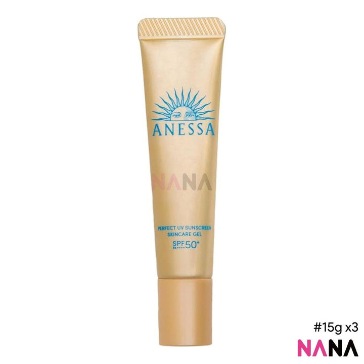 Anessa Perfect UV Sunscreen Skincare Gel SPF50+ PA++++ 15g x6 - NANA MALL
