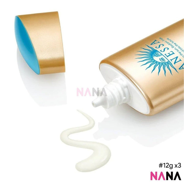 Anessa Perfect UV Sunscreen Skincare Milk SPF50+ PA++++ 12ml x3 - NANA MALL