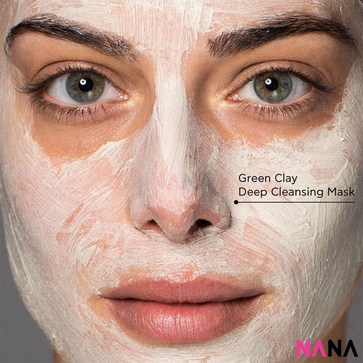 APIVITA Deep Cleansing Face Mask - Green Clay 12 x 8ml - NANA MALL