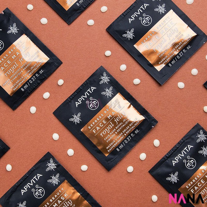 APIVITA Firming & Revitalizing Face Mask - Royal Jelly 12 x 8ml - NANA MALL