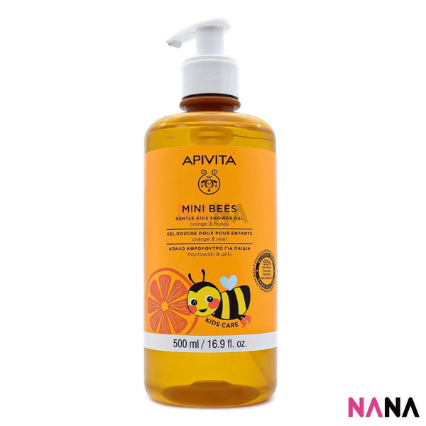 APIVITA MINI BEES Gentle Kids Shower Gel 500ml - NANA MALL