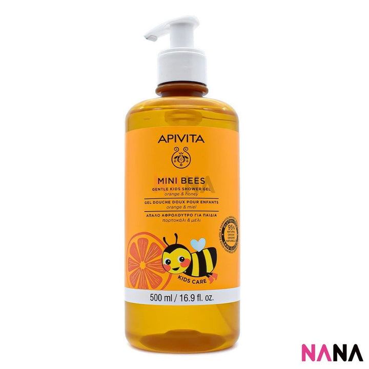 APIVITA MINI BEES Gentle Kids Shower Gel 500ml - NANA MALL