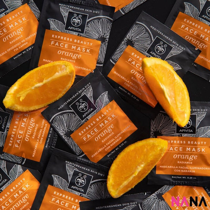 APIVITA Radiance Face Mask - Orange 12 x 8ml - NANA MALL