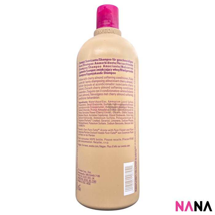 AVEDA Cherry Almond Softening Shampoo 1000ml - NANA MALL