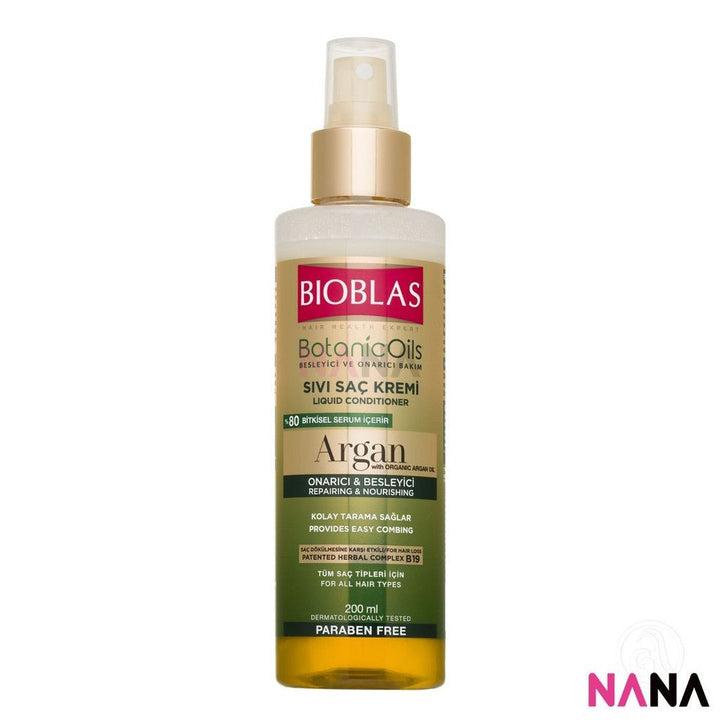 BIOBLAS Bioblas Botanic Oils - Argan Oil Liquid Conditioner 200ml - NANA MALL