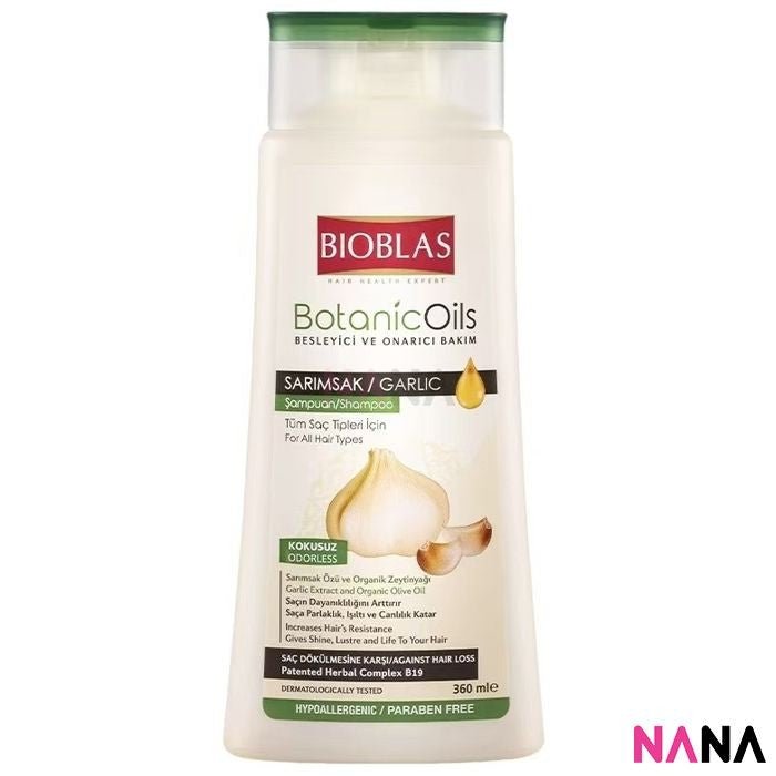 BIOBLAS Bioblas Garlic Shampoo - Odourless 360ml - NANA MALL