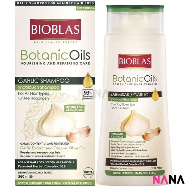 BIOBLAS Bioblas Garlic Shampoo - Odourless 360ml - NANA MALL