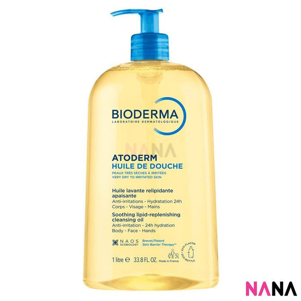 BIODERMA Atoderm Huile De Douche Ultra - nourishing Shower Oil 1L - NANA MALL