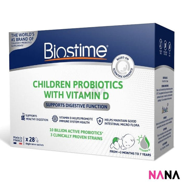 BIOSTIME Children Probiotic with Vitamin D 28 Pack (Suitable age: 3 months - 7 years) - NANA MALL