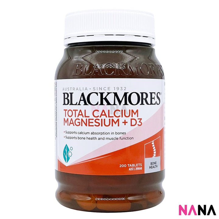 Blackmores Total Calcium & Magnesium + D3 200 Tablets (EXP:04 2026) - NANA MALL