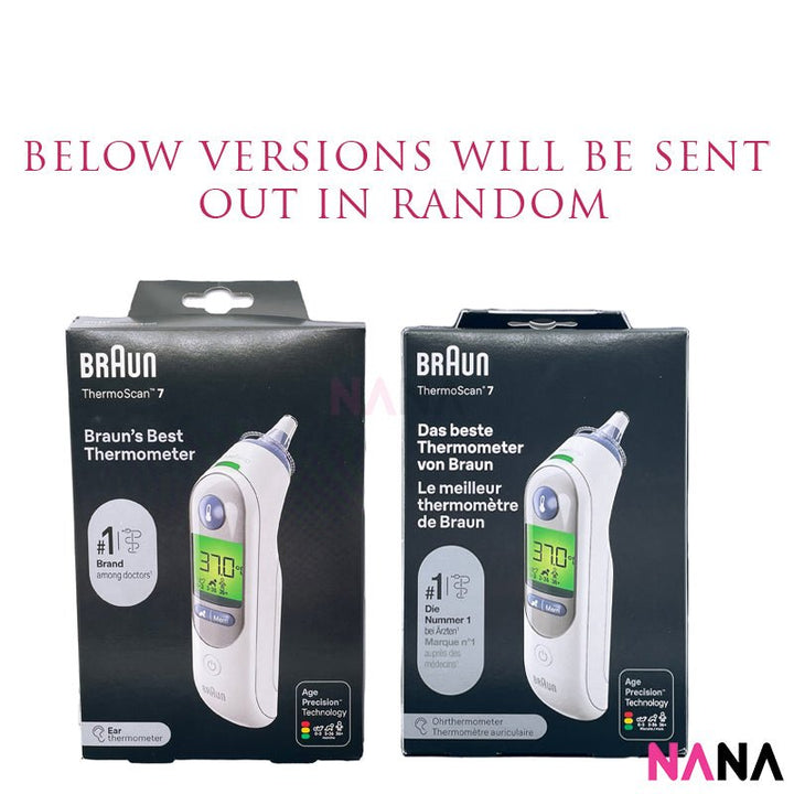 BRAUN ThermoScan® 7 Age Precision® – IRT6520 - NANA MALL