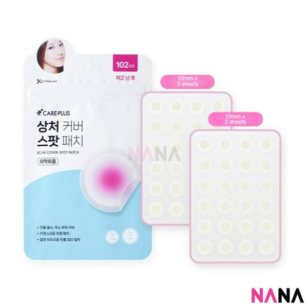 CAREPLUS Olive Young Care Plus Scar Cover Spot Patch 102 Counts - NANA MALL